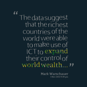 Quotes Picture: the data suggest that the richest countries of the ...