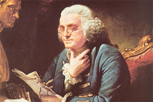Benjamin Franklin Postmaster