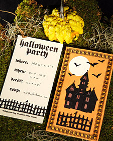 Spooky Sayings for Halloween Cards and Invitations