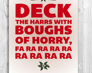 Christmas Story Quote, Christmas Art Print, Funny Christmas Decor ...