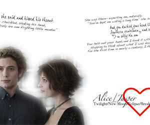 Alice and Jasper quotes - Twilight Series