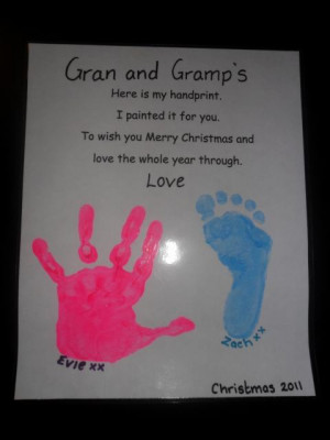 Hand And Footprint Poems