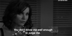 Brooke Davis #One Tree Hill #one tree hill quote #oth quote #oth