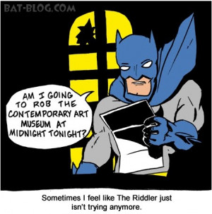 Wacky Silly Funny Batman Humor