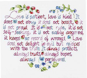 corintians 13 4 love is patient love is kind it does not envy it ...
