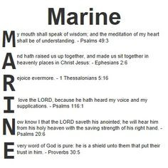 Marine Quotes from the Bible More