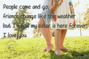 Sister Quotes and Sayings for sisters