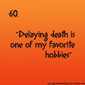 quote from one of de Percy Jackson books