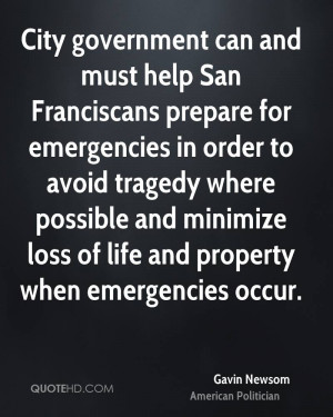City government can and must help San Franciscans prepare for ...