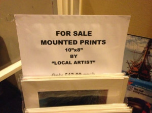 misused quotation marks