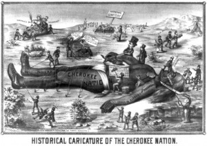Indian Removal Act Political Cartoon