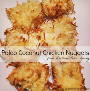 Paleo Coconut Chicken Nuggets