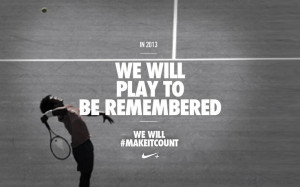 Another example of competitive advertising. Nike leads people to ...