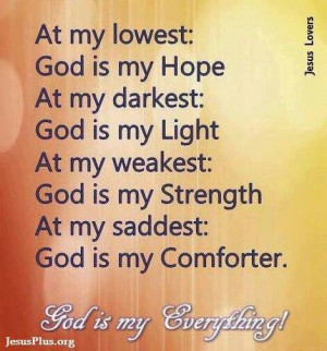 God is my Everything!