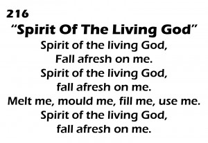 ... God, Spirit of The Living God, Fall Afresh On Me… ~ Prayer Quote