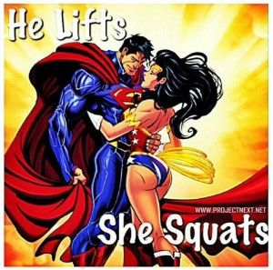 He Lifts, She Squats Ahahaaaaaaaahhh funny, humor, quote. If you like ...