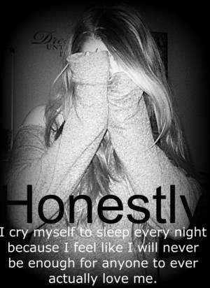 Quotes About Crying Yourself To Sleep
