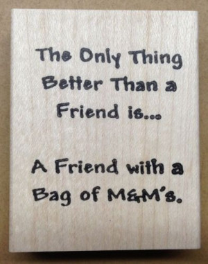 ... Stamp Friendship Stamps Friendship Sayings Quotes M&M Candy | eBay