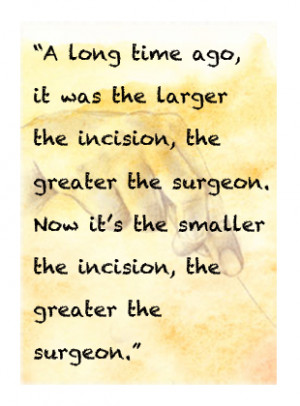 Restoring the surgeon’s touch
