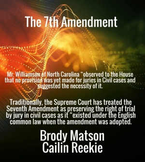 The 7th amendment traditionally, the supreme court has treated the ...