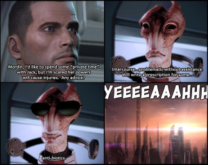 Mass Effect 2 + Horatio meme = Dopeness.[via Mark Serrels]