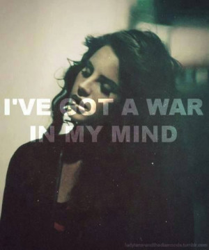 ve got a war in my mind