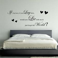 Amazed by you Song lyrics WALL QUOTE STICKER Decal ART Choice of 3 ...