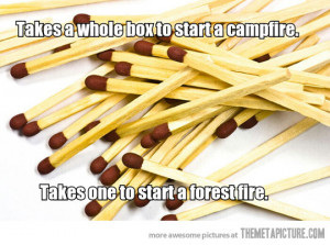 Funny photos funny matches fire campfire