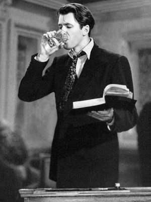 Jimmy Stewart in “Mr. Smith Goes to Washington” (1939)