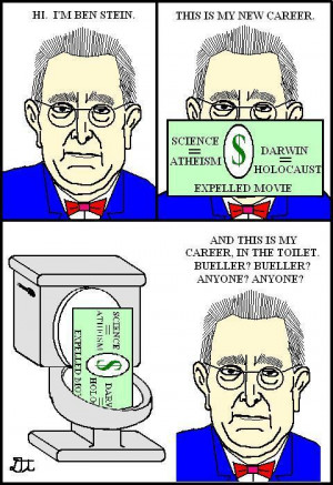 Ben Stein’s Career goes Down the Toilet