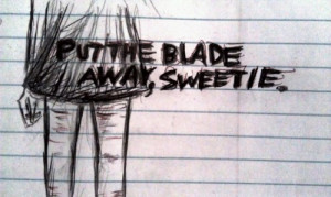 depression self harm cutting self mutilation anti depression