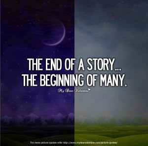 Broken Heart Love Quotes - The end of a story