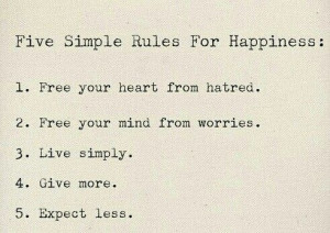 simple rules