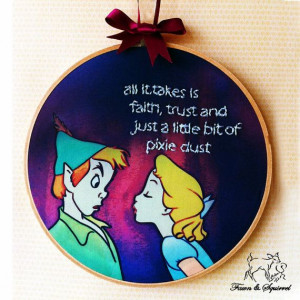 Disney's Peter Pan & Wendy Handmade by FawnandSquirrel on Etsy, $21.00