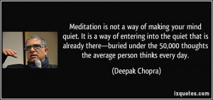 how to meditate deepak chopra how to meditate deepak chopra