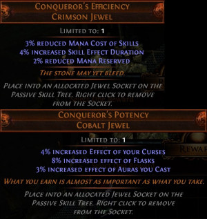 Aura Reservation and Reduced Mana Support Gem Change