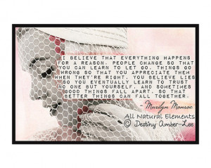 Marilyn Monroe Quotes I Believe