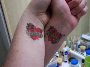 couple tattoo quotes heart couple tattoo quotes