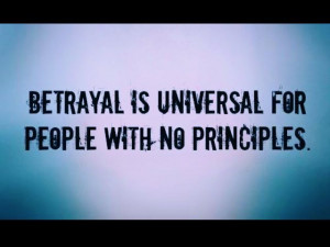 Betrayal is Universal