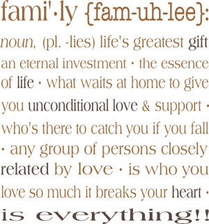 Family Meaning Definition