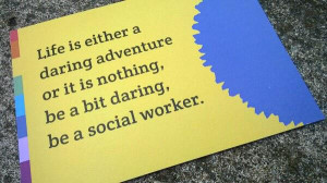 ... transition into the world of work as a newly qualified social worker