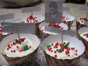 ... better way to celebrate than to make Larry the Cable Guy cupcakes