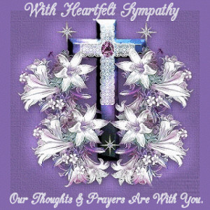 for sympathy cards or sympathy letters our deepest sympathy with ...