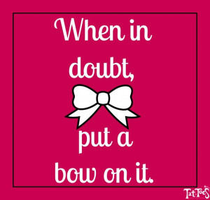 bow #fashion #quote #girls