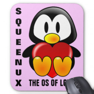 Computer Geek Valentine: Operating System for Love Mouse Pad