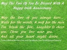 irish anniversary quote part of the biggest collection of irish quotes ...