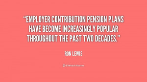 Employer contribution pension plans have become increasingly popular ...