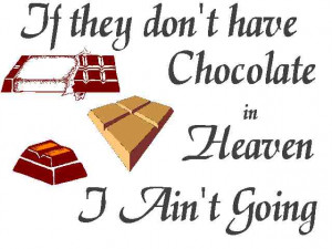 Cute Sayings About Chocolate » Picture