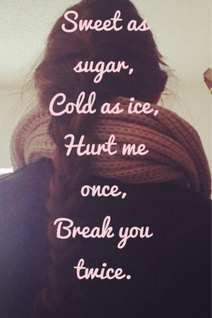 ice cold heart quotes