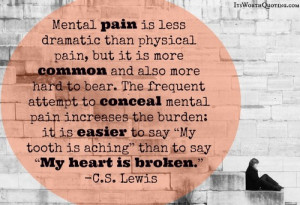 Mental Pain Quotes
